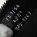 FENDI Zucca Canvas Shoulder Bag Black Brown Silver Auth SW2121SAM-11