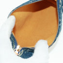 LOUIS VUITTON Monogram Denim Trousse Speedy GM Pouch Blue M95081 Auth SW2123SAV-10