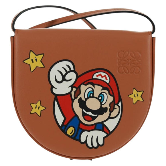 LOEWE PARCO Collaboration Only To 50 Pieces Worldwide Mario Bag Auth SW2124SM