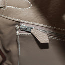 HERMES Birkin 30 Hand Bag Leather Silver Etope Auth SW2129SM-33