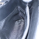 CELINE C Macadam Canvas Hand Bag Black Auth sw213-19