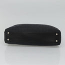 CELINE C Macadam Canvas Hand Bag Black Auth sw213-5