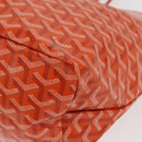 GOYARD Herringbone Saint Louis PM Tote Bag PVC Orange Auth SW2131SM-14