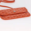 GOYARD Herringbone Saint Louis PM Tote Bag PVC Orange Auth SW2131SM-24