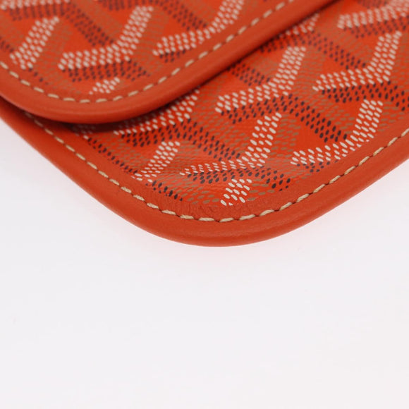 GOYARD Herringbone Saint Louis PM Tote Bag PVC Orange Auth SW2131SM