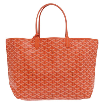GOYARD Herringbone Saint Louis PM Tote Bag PVC Orange Auth SW2131SM - 0