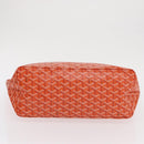 GOYARD Herringbone Saint Louis PM Tote Bag PVC Orange Auth SW2131SM-5