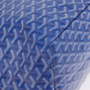 GOYARD Herringbone Saint Louis GM Tote Bag PVC Blue Auth SW2133SM-9