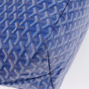 GOYARD Herringbone Saint Louis GM Tote Bag PVC Blue Auth SW2133SM-15