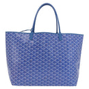 GOYARD Herringbone Saint Louis GM Tote Bag PVC Blue Auth SW2133SM-13