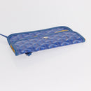 GOYARD Herringbone Saint Louis GM Tote Bag PVC Blue Auth SW2133SM-25