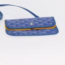 GOYARD Herringbone Saint Louis GM Tote Bag PVC Blue Auth SW2133SM-26