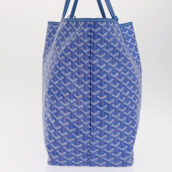 GOYARD Herringbone Saint Louis GM Tote Bag PVC Blue Auth SW2133SM