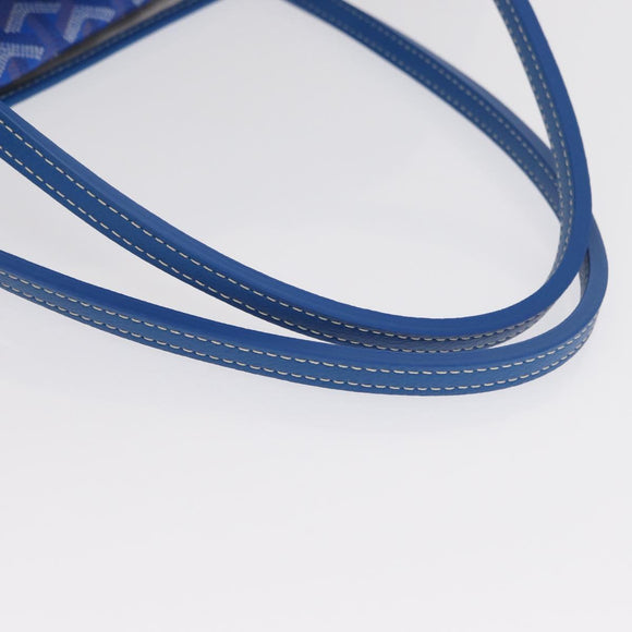 GOYARD Herringbone Saint Louis GM Tote Bag PVC Blue Auth SW2133SM