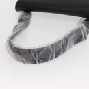 GOYARD Herringbone Croucher Shoulder Bag PVC Leather Black Auth SW2135SM-7