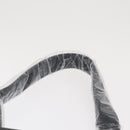 GOYARD Herringbone Croucher Shoulder Bag PVC Leather Black Auth SW2135SM-14