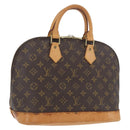 LOUIS VUITTON Monogram Alma Hand Bag M51130 LV Auth SW2140-1