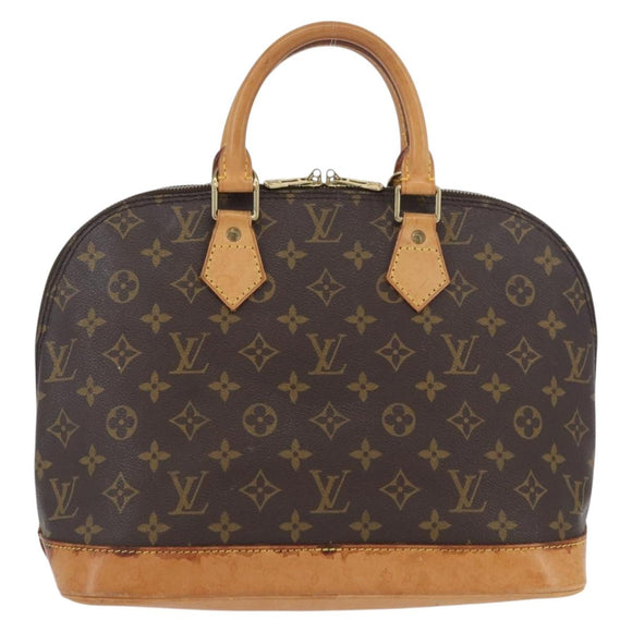 LOUIS VUITTON Monogram Alma Hand Bag M51130 LV Auth SW2140