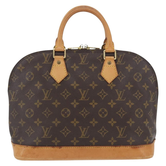 LOUIS VUITTON Monogram Alma Hand Bag M51130 LV Auth SW2140