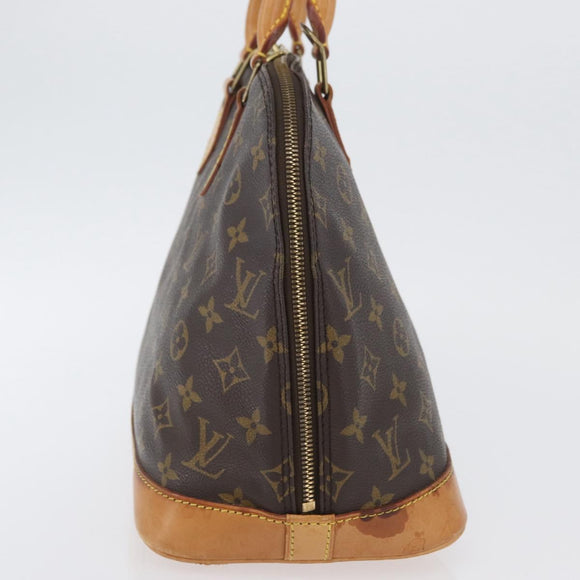 LOUIS VUITTON Monogram Alma Hand Bag M51130 LV Auth SW2140