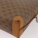 GUCCI Micro GG Supreme Shoulder Bag PVC Beige Gold 007 104 4916 Auth SW2142-13