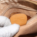 GUCCI Micro GG Supreme Shoulder Bag PVC Beige Gold 007 104 4916 Auth SW2142-21