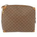 GUCCI Micro GG Supreme Shoulder Bag PVC Beige Gold 007 104 4916 Auth SW2142-3