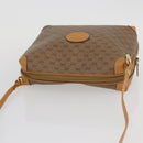 GUCCI Micro GG Supreme Shoulder Bag PVC Beige Gold 007 104 4916 Auth SW2142-6