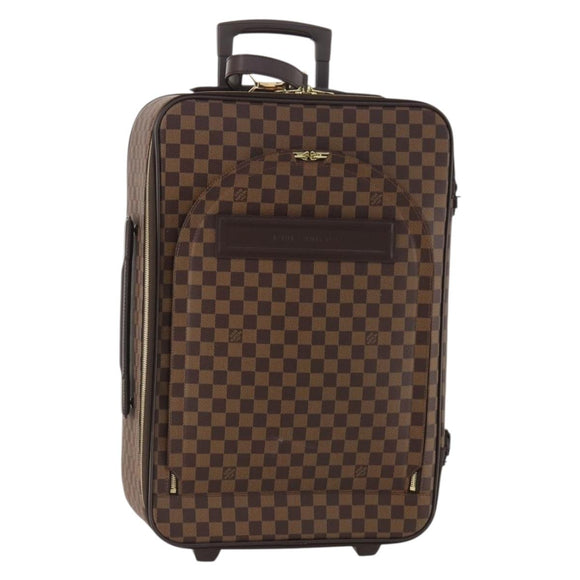 LOUIS VUITTON Damier Ebene Pegas 55 suitcase N23294 LV Auth SW2145A