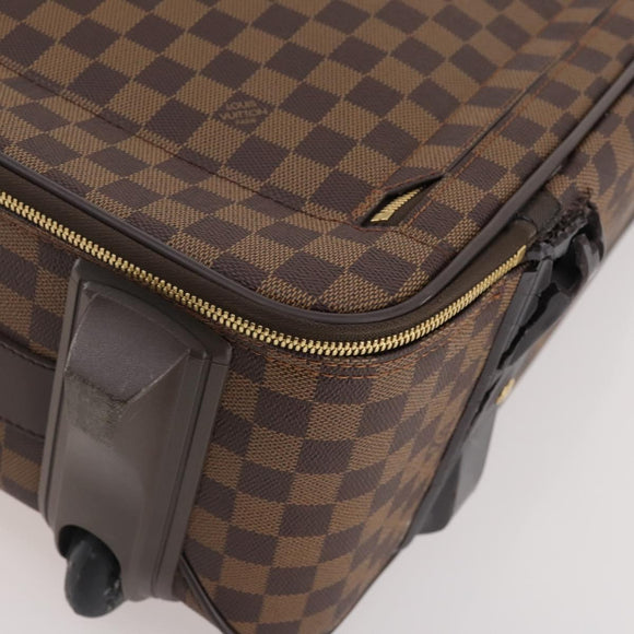 LOUIS VUITTON Damier Ebene Pegas 55 suitcase N23294 LV Auth SW2145A