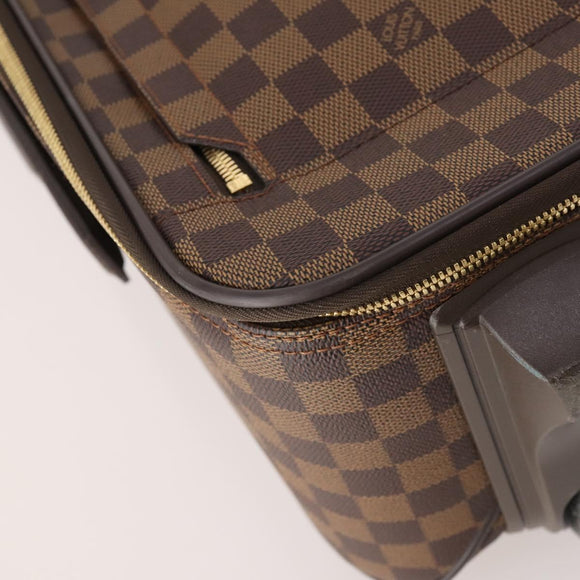 LOUIS VUITTON Damier Ebene Pegas 55 suitcase N23294 LV Auth SW2145A