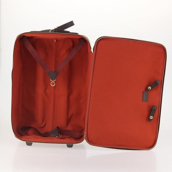 LOUIS VUITTON Damier Ebene Pegas 55 suitcase N23294 LV Auth SW2145A