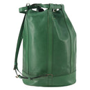 LOUIS VUITTON Epi Randonnee GM Shoulder Bag Green M43084 LV Auth SW2146-3