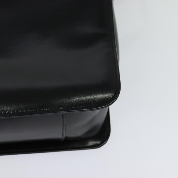 GUCCI Shoulder Bag Leather Black 001 109 1314 Auth sw215