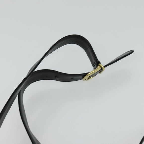 GUCCI Shoulder Bag Leather Black 001 109 1314 Auth sw215