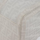 FENDI Zucca Canvas Boston Bag White Silver Auth SW2152V-14
