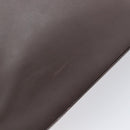 SAINT LAURENT Handtas Suède Bruin Zilver Auth SW2155-17