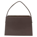 SAINT LAURENT Hand Bag Suede Brown Silver Auth SW2155-3