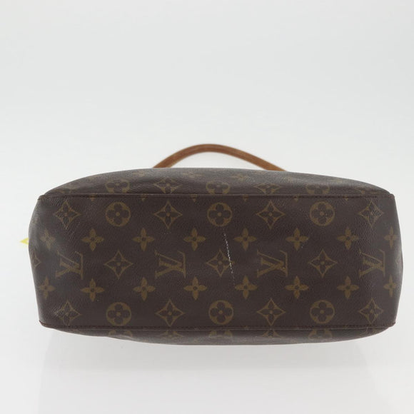 LOUIS VUITTON Monogram Looping GM Shoulder Bag M51145 LV Auth SW2157