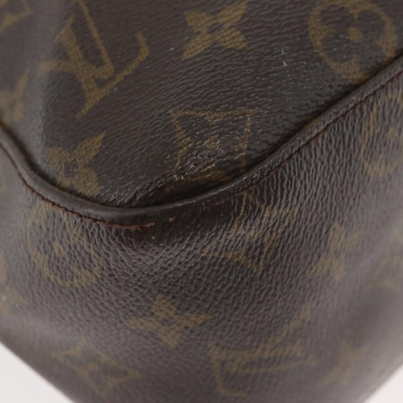 LOUIS VUITTON Monogram Looping GM Shoulder Bag M51145 LV Auth SW2157