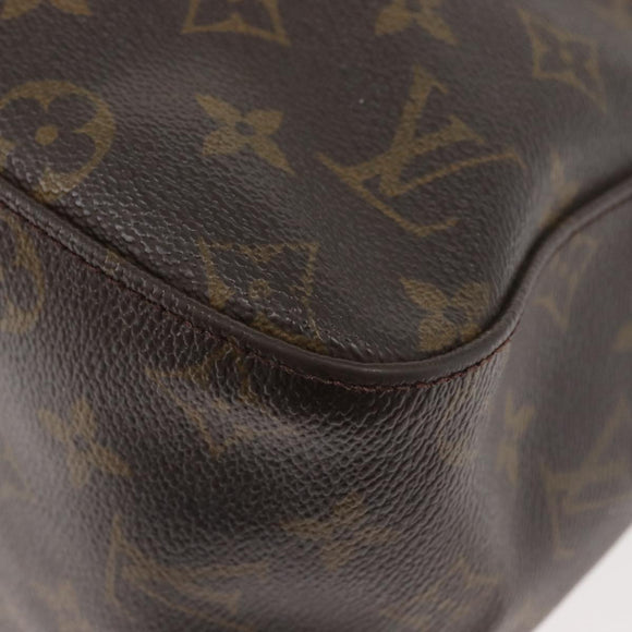LOUIS VUITTON Monogram Looping GM Shoulder Bag M51145 LV Auth SW2157