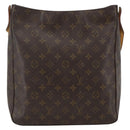 LOUIS VUITTON Monogram Looping GM Shoulder Bag M51145 LV Auth SW2157-2