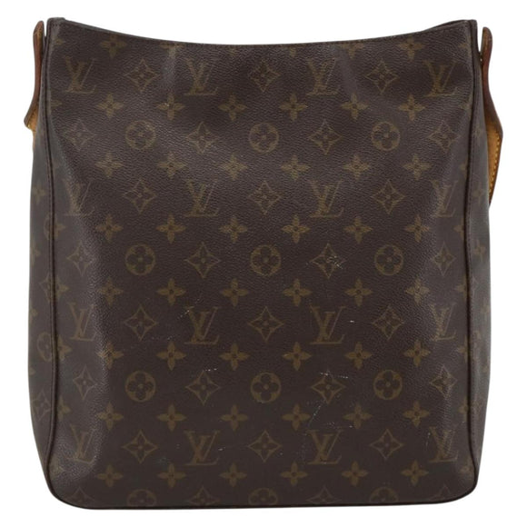 LOUIS VUITTON Monogram Looping GM Shoulder Bag M51145 LV Auth SW2157