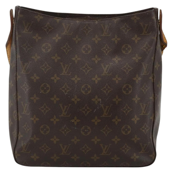 LOUIS VUITTON Monogram Looping GM Shoulder Bag M51145 LV Auth SW2157