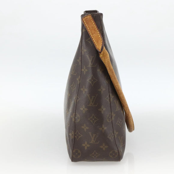 LOUIS VUITTON Monogram Looping GM Shoulder Bag M51145 LV Auth SW2157