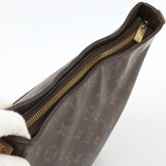 LOUIS VUITTON Monogram Looping GM Shoulder Bag M51145 LV Auth SW2157