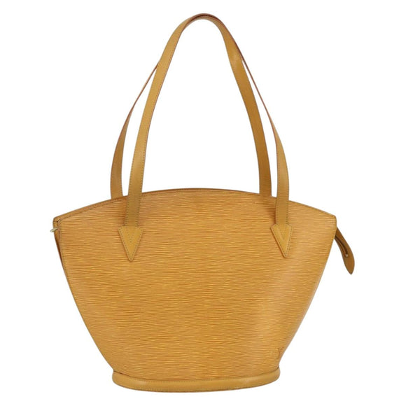 LOUIS VUITTON Epi Saint Jacques Shopping Bag Yellow M52269 LV Auth SW2167