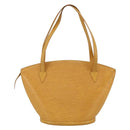 LOUIS VUITTON Epi Saint Jacques Shopping Bag Yellow M52269 LV Auth SW2167-2