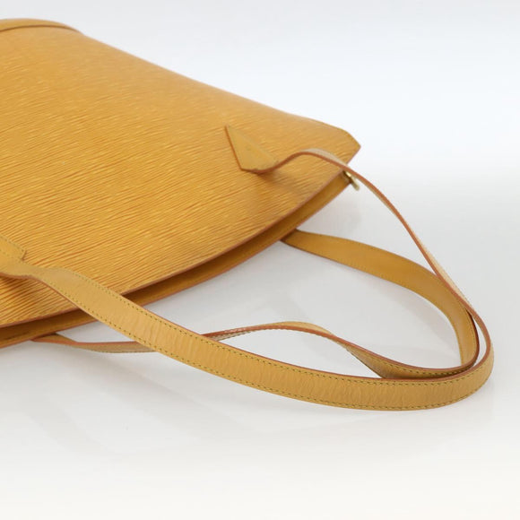 LOUIS VUITTON Epi Saint Jacques Shopping Bag Yellow M52269 LV Auth SW2167