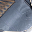 CELINE Macadam Canvas Hand Bag PVC Leather Black Gold Auth SW2168A-11